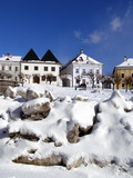 Kremnické námestie v zime